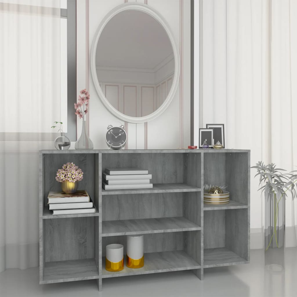 Kommode Sonoma Grå 120x30x75 cm