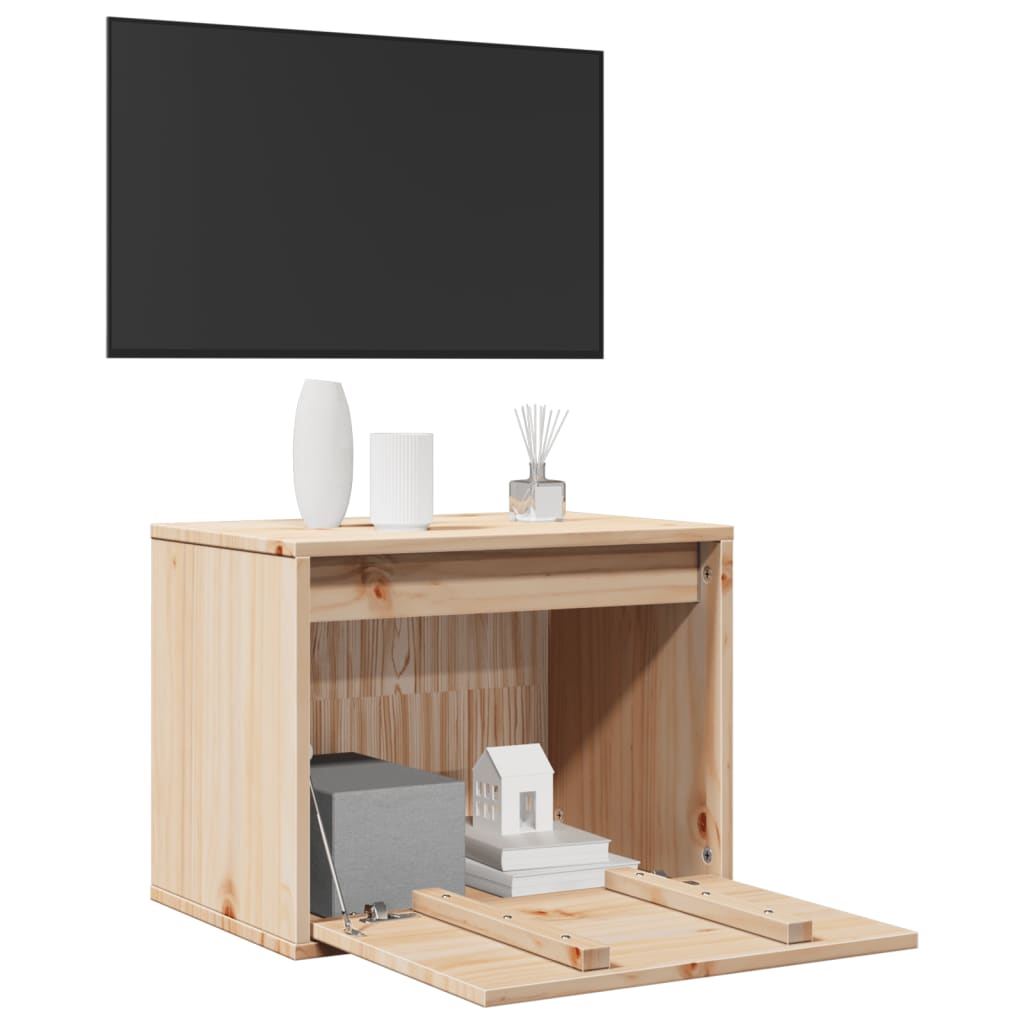 Veggskap 45x30x35 cm heltre furu