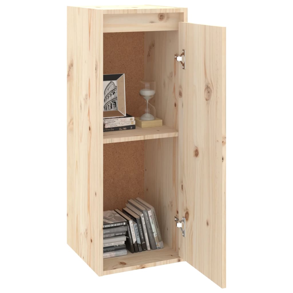 Veggskap Tre 30x30x80 cm heltre furu
