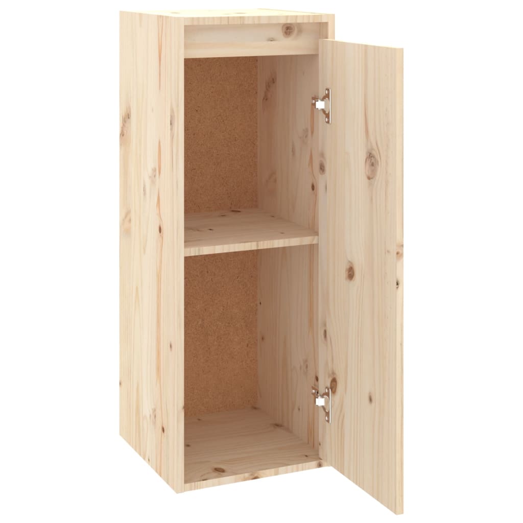 Veggskap Tre 30x30x80 cm heltre furu