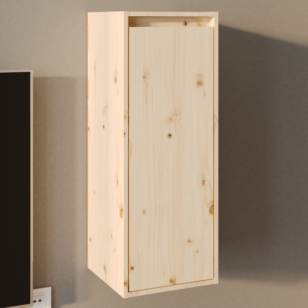 Veggskap Tre 30x30x80 cm heltre furu