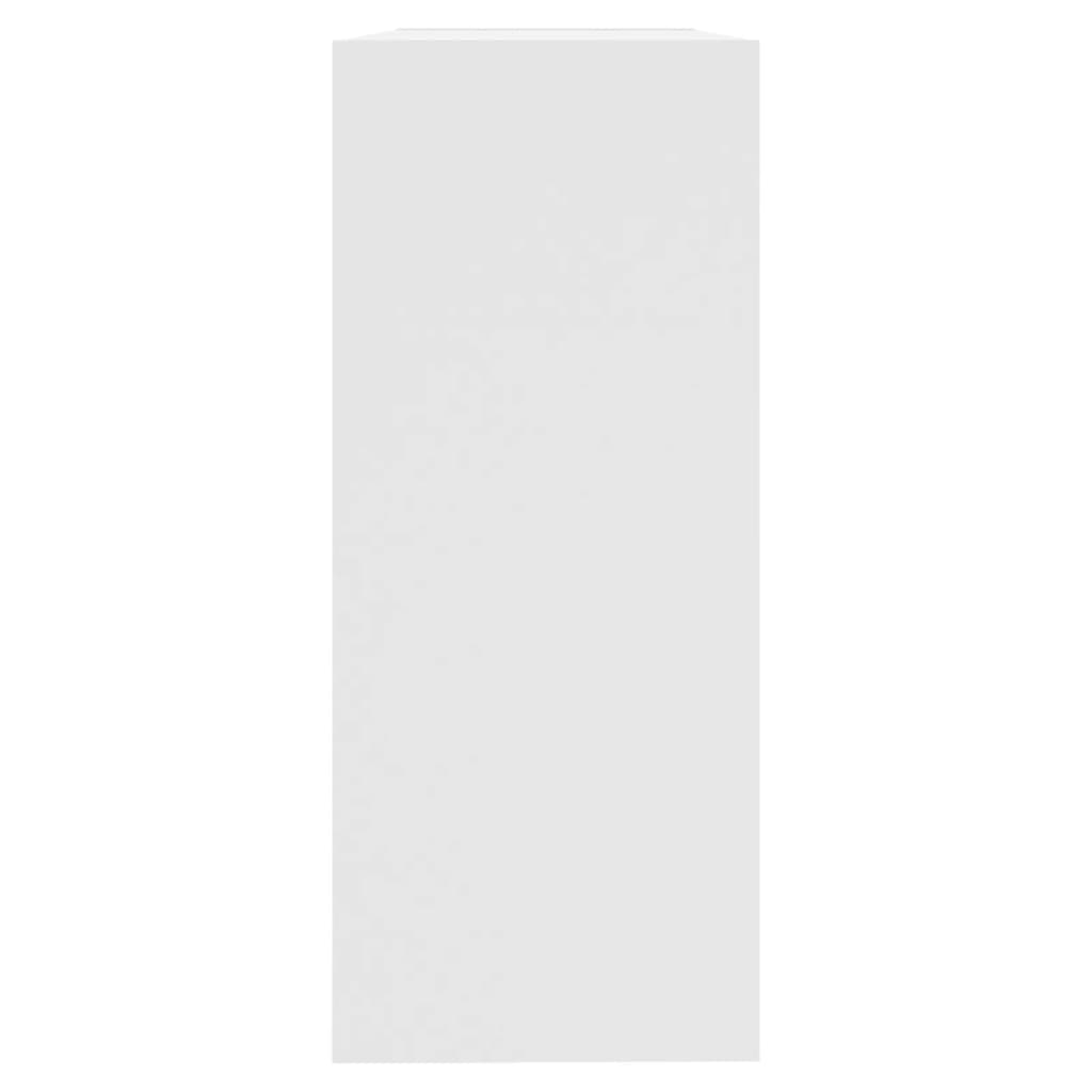 Bokhylle Hvit Romdeler 100x30x72 cm