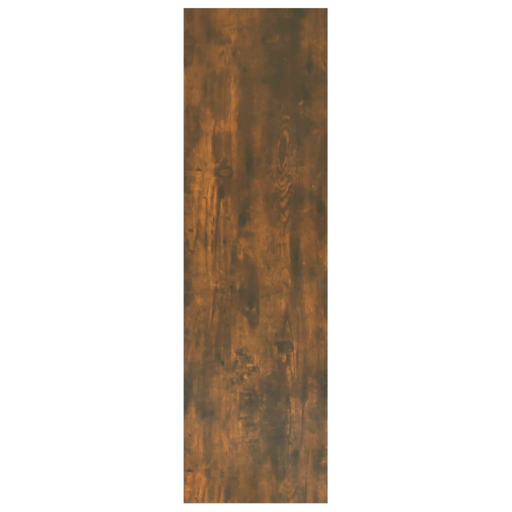 Bokhylle Røkt Eik Romdeler 100x30x103 cm