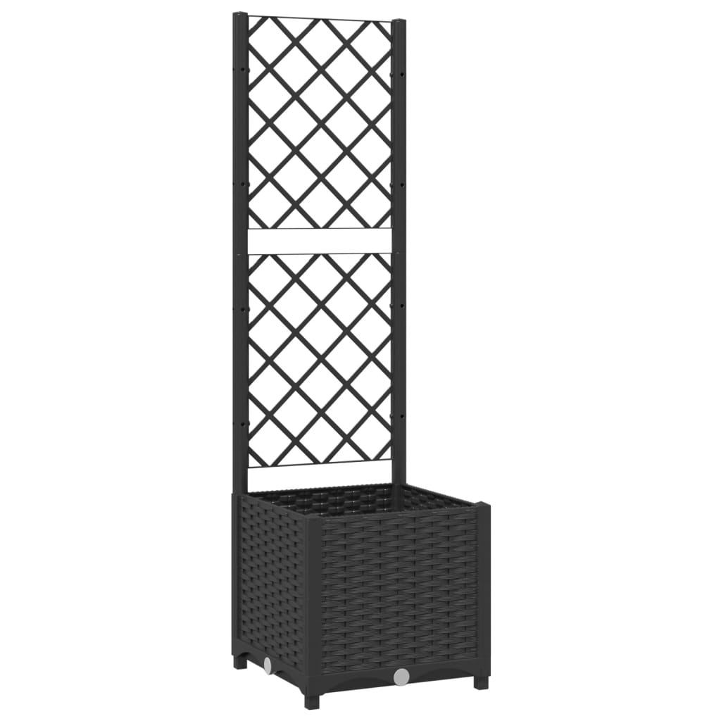 Hageespalje Plantekasse PP Svart 40x40x136 cm PP
