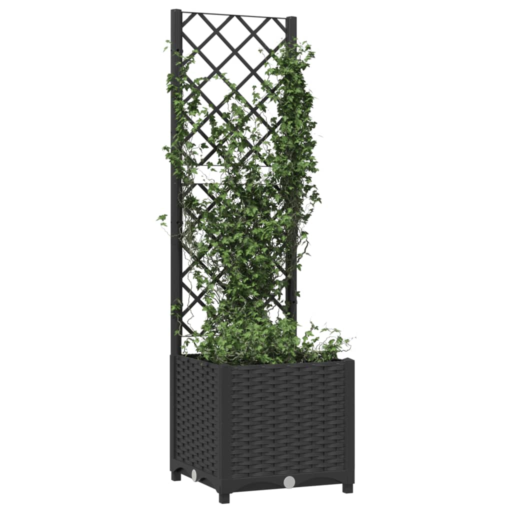 Hageespalje Plantekasse PP Svart 40x40x136 cm PP