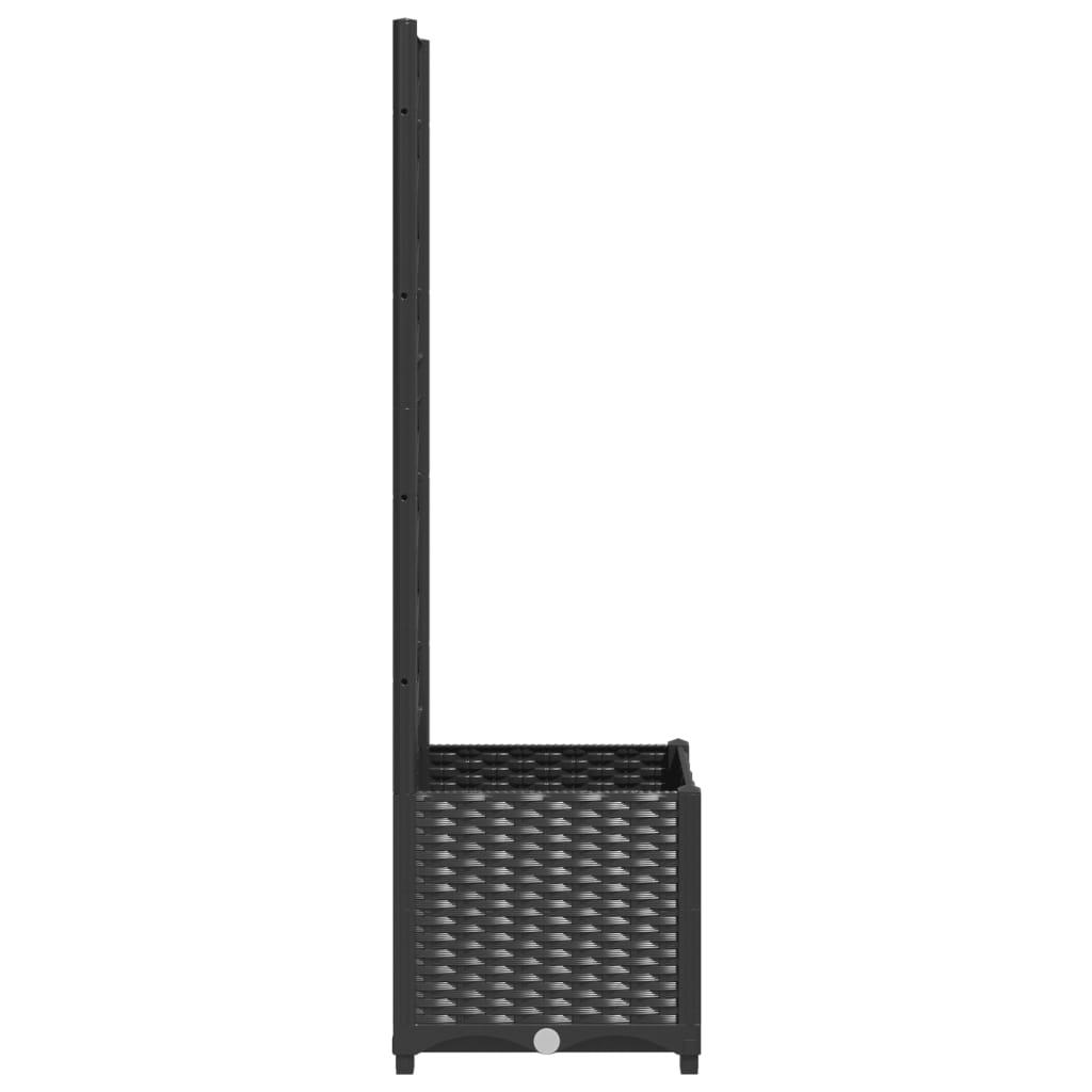 Hageespalje Plantekasse PP Svart 40x40x136 cm PP