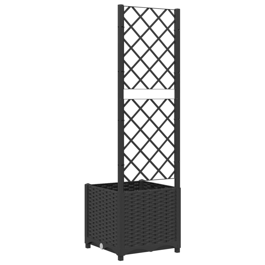Hageespalje Plantekasse PP Svart 40x40x136 cm PP