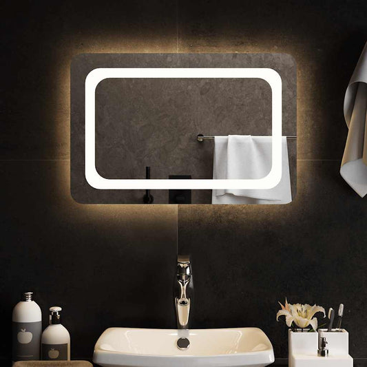 Baderomsspeil med LED 60x40 cm