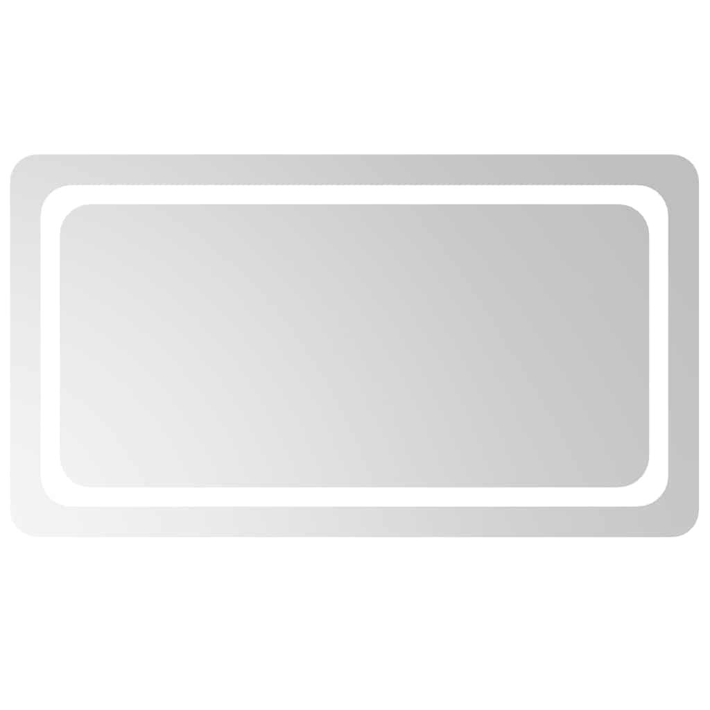 Baderomsspeil med LED 90x50 cm