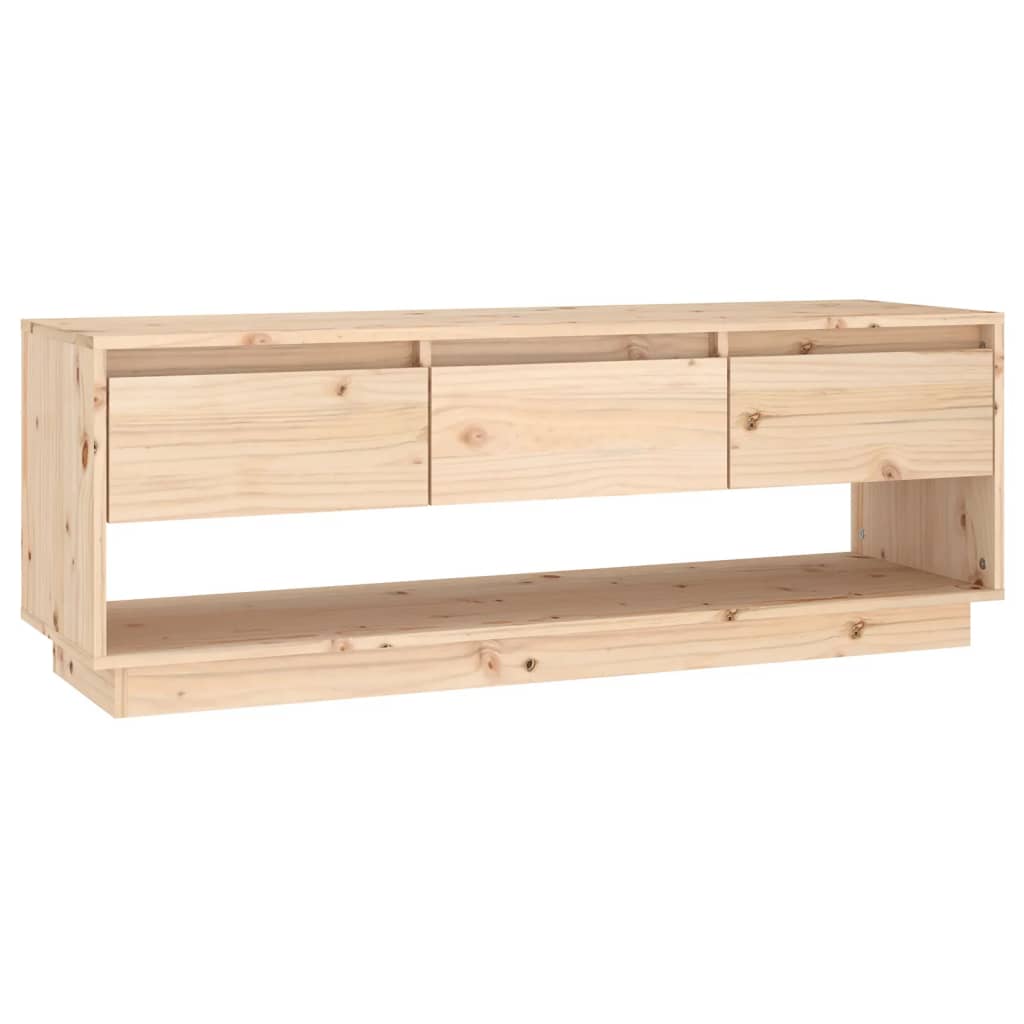 TV-Møbel Tre TV-benk 110,5x34x40 cm heltre furu