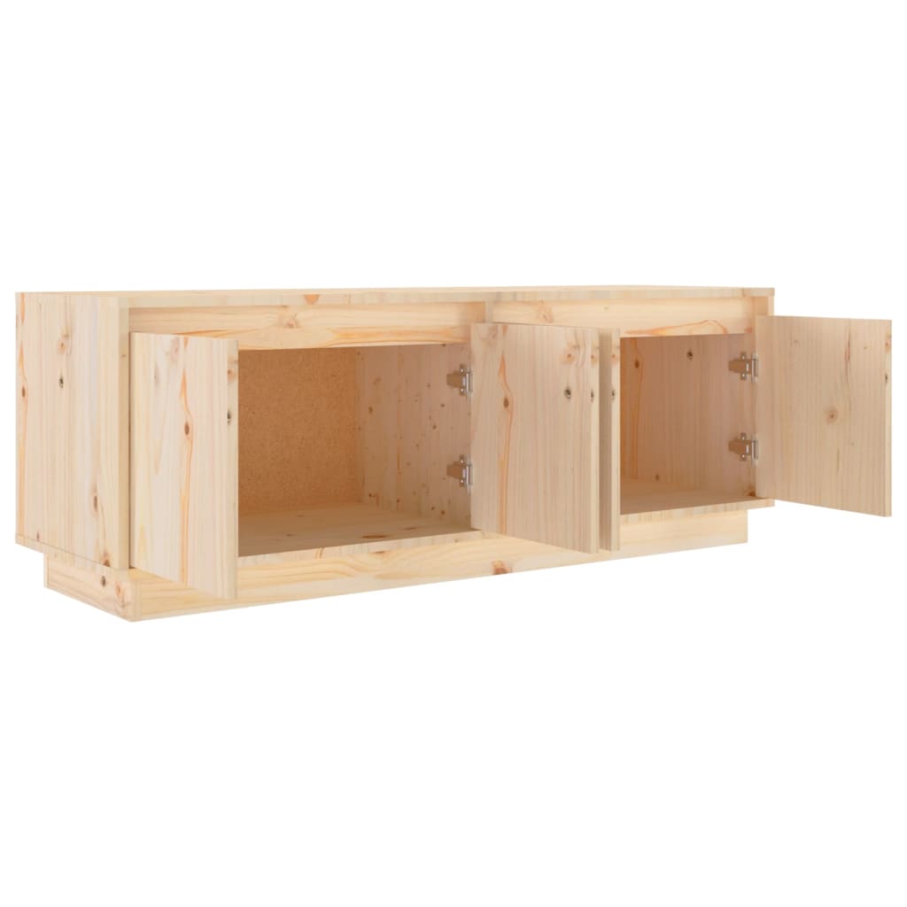 TV-Møbel Tre TV-benk heltre furu 110x34x40 cm