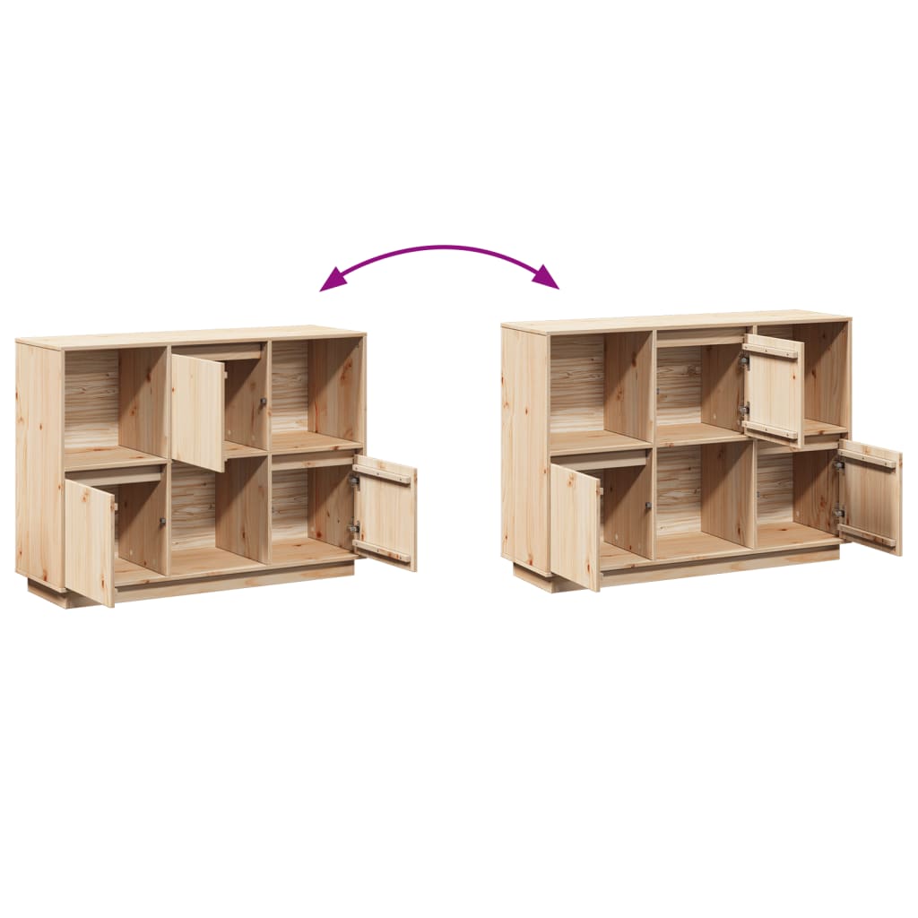 Skjenk Tre heltre furu 110,5x35x80 cm