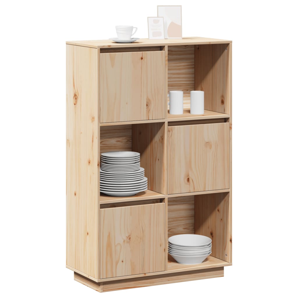 Skap heltre furu 74x35x117 cm