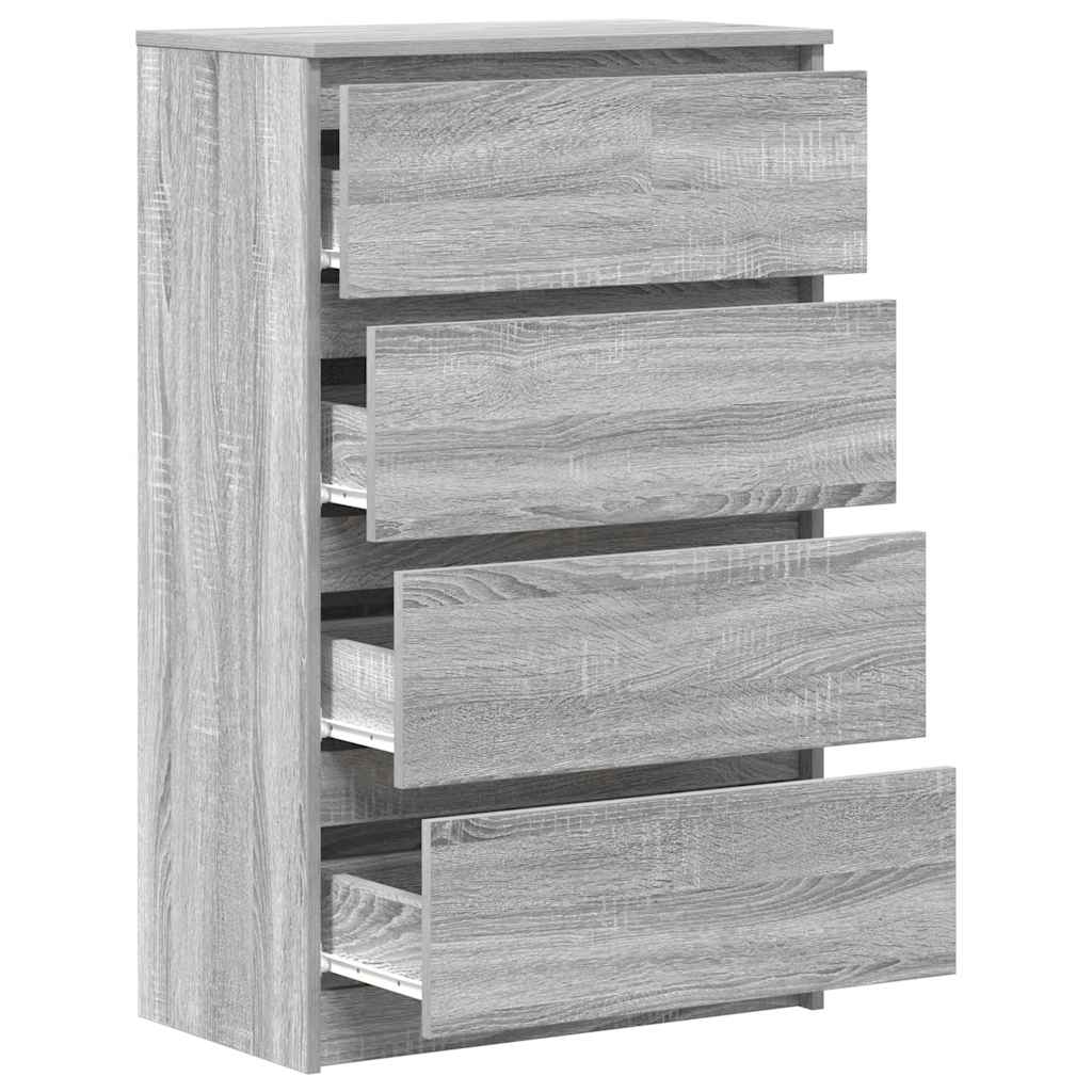 Kommode Sonoma Grå 60x35x98,5 cm