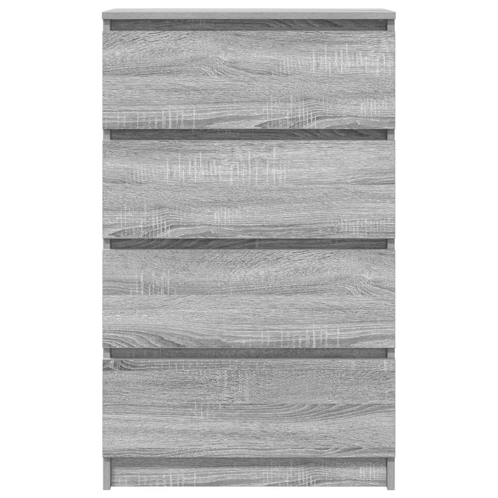 Kommode Sonoma Grå 60x35x98,5 cm