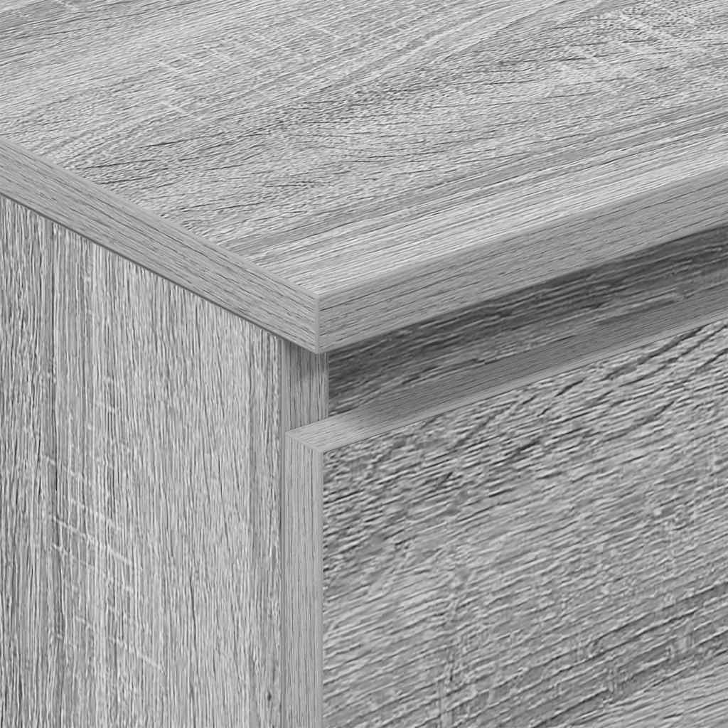 Kommode Sonoma Grå 60x35x98,5 cm