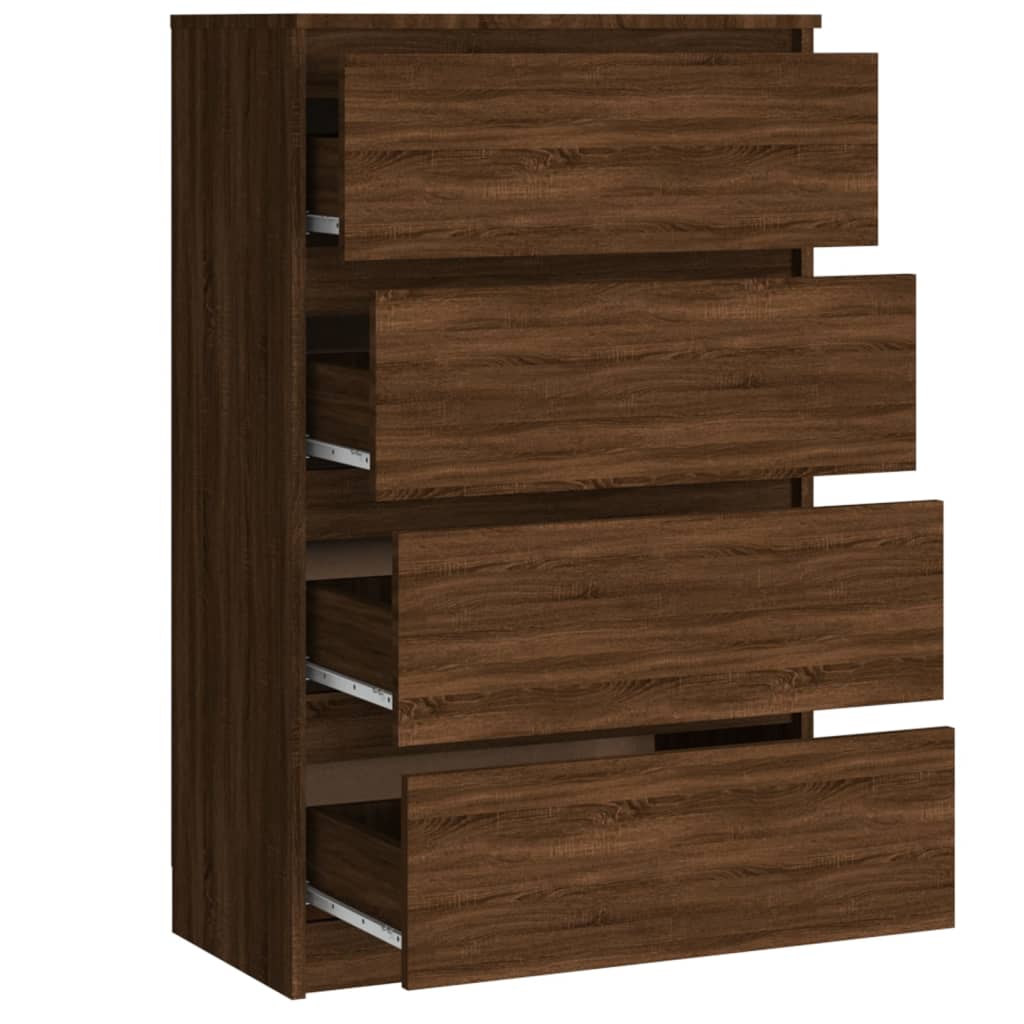 Kommode Brun Eik 60x35x98,5 cm