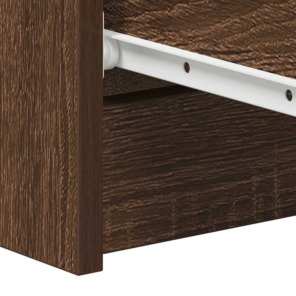 Kommode Brun Eik 60x35x98,5 cm