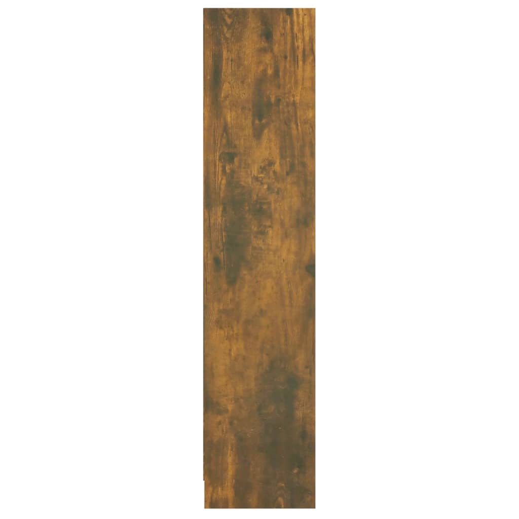 Bokhylle Røkt Eik 60x24x109 cm