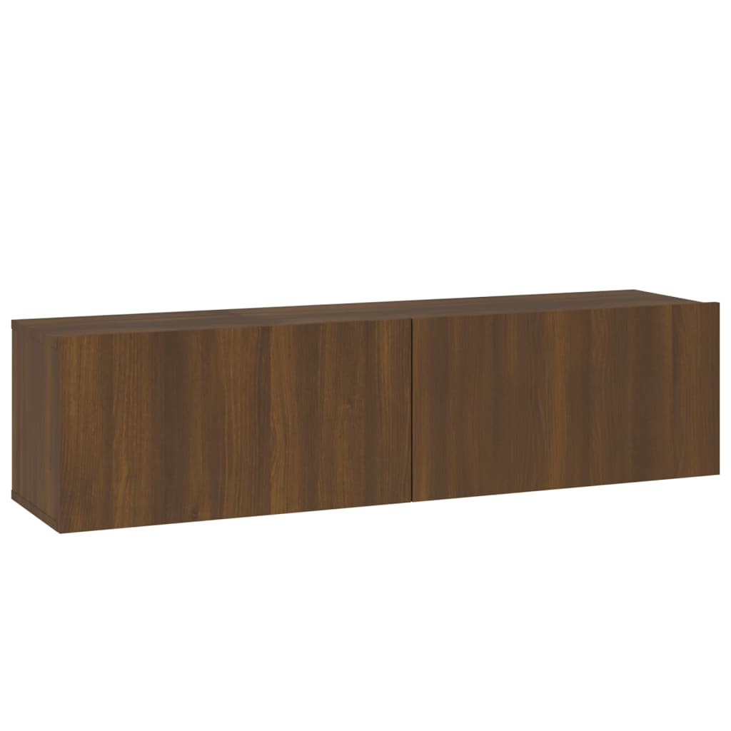 TV-Møbel Brun Eik TV-benk 120x30x30 cm