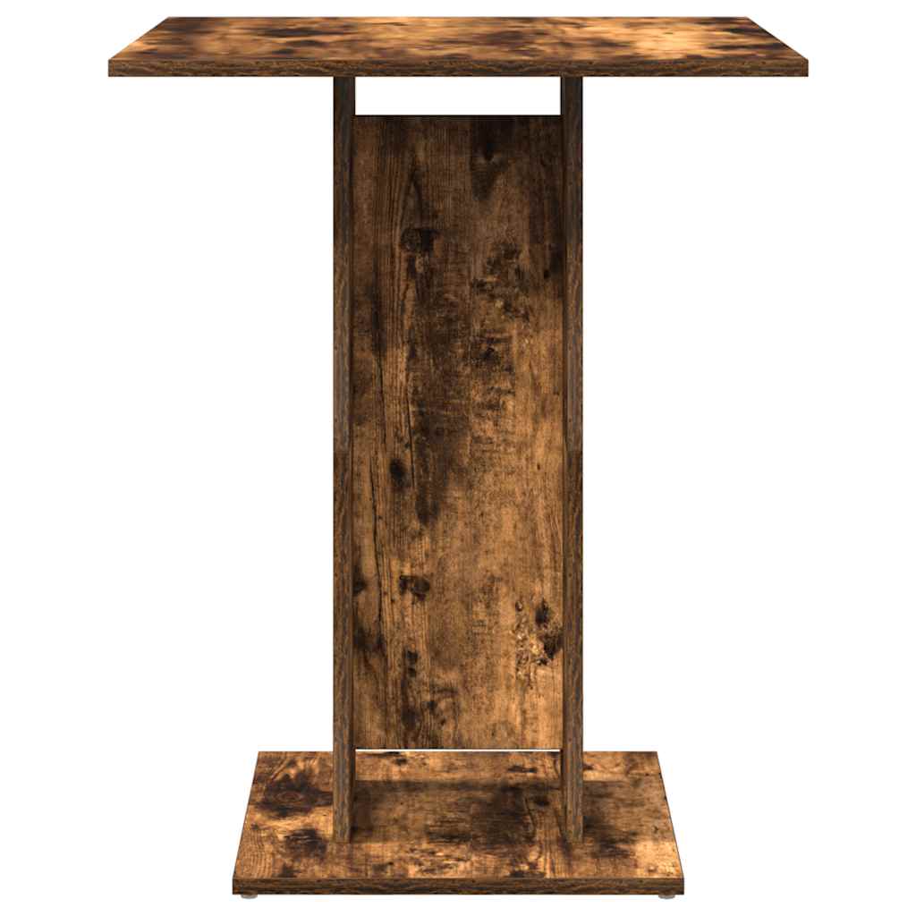 Bistrobord røkt eik 60x60x75 cm konstruert tre