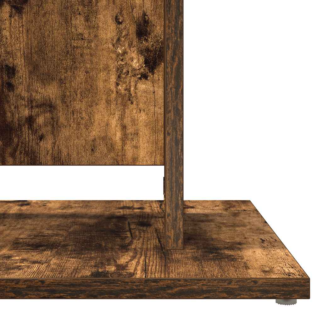Bistrobord røkt eik 60x60x75 cm konstruert tre
