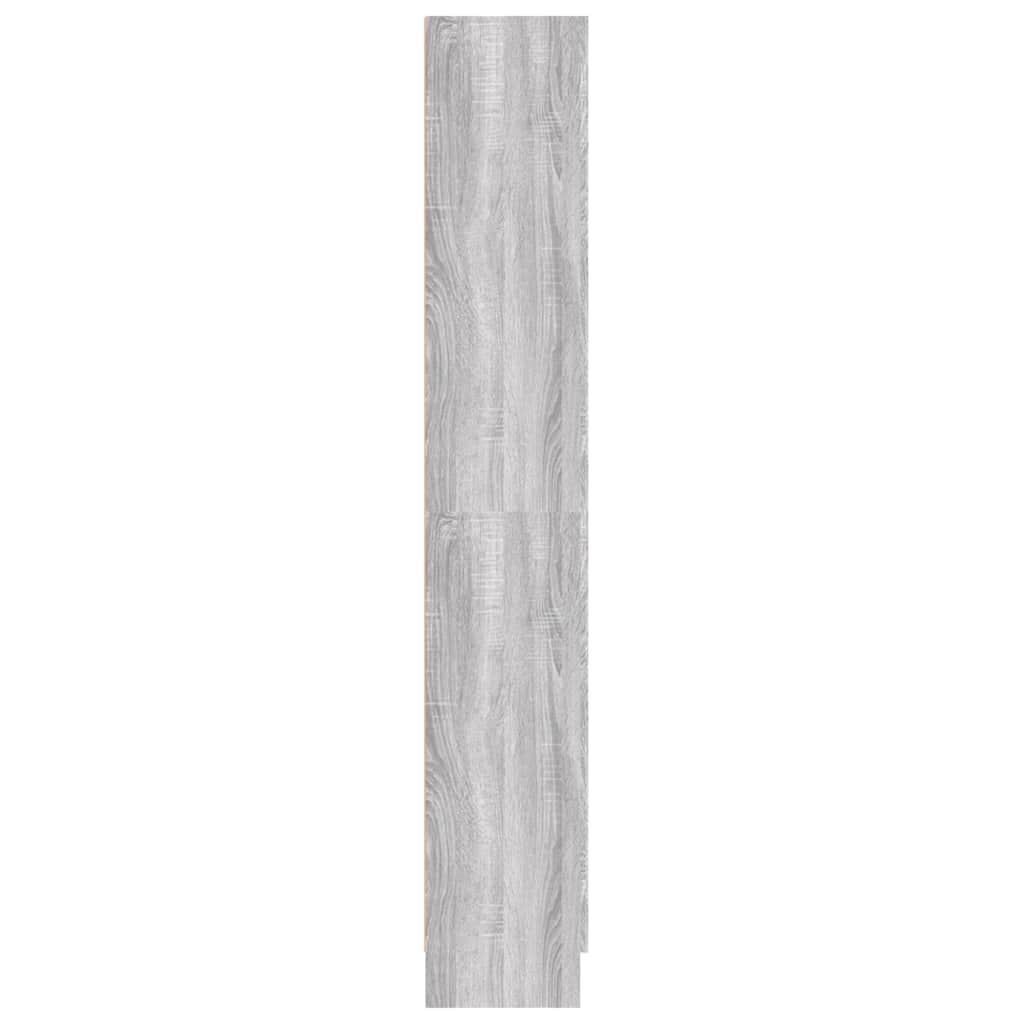 Bokhylle Sonoma Grå 82,5x30,5x185,5 cm