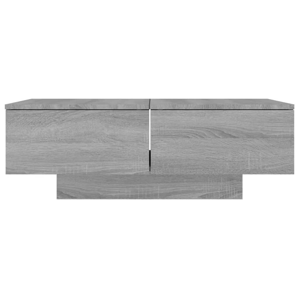 Salongbord Sofabord Sonoma Grå 90x60x31 cm
