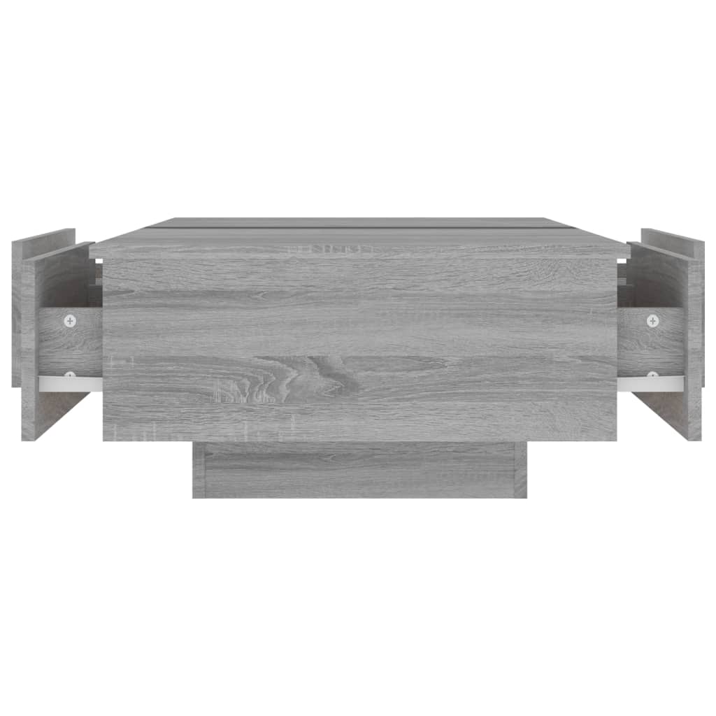 Salongbord Sofabord Sonoma Grå 90x60x31 cm