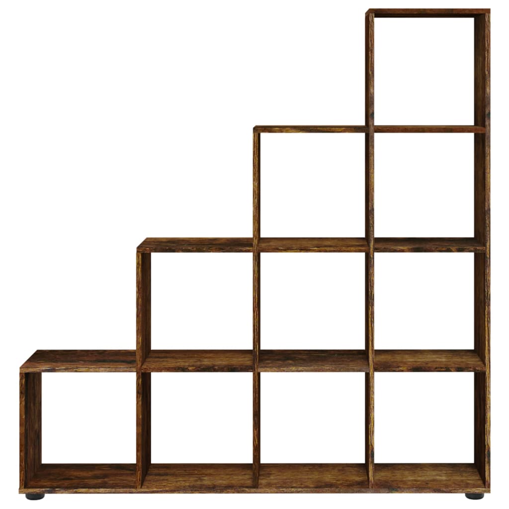 Bokhylle Røkt Eik 142 cm