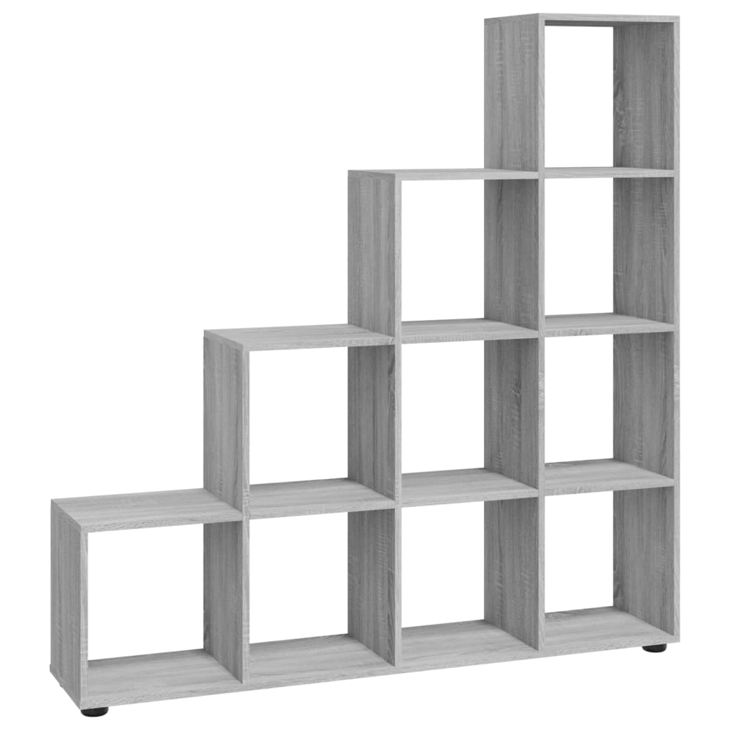 Bokhylle Sonoma Grå 142 cm