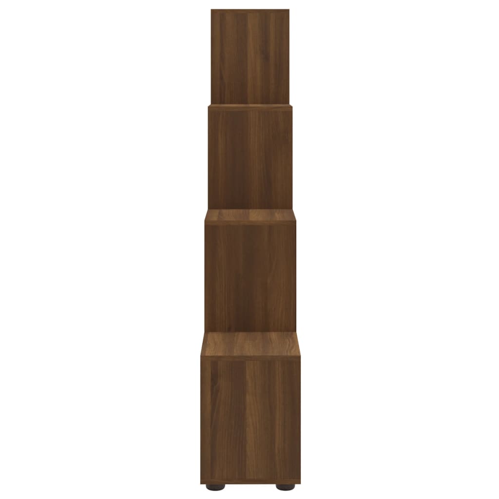 Bokhylle Brun Eik 142 cm