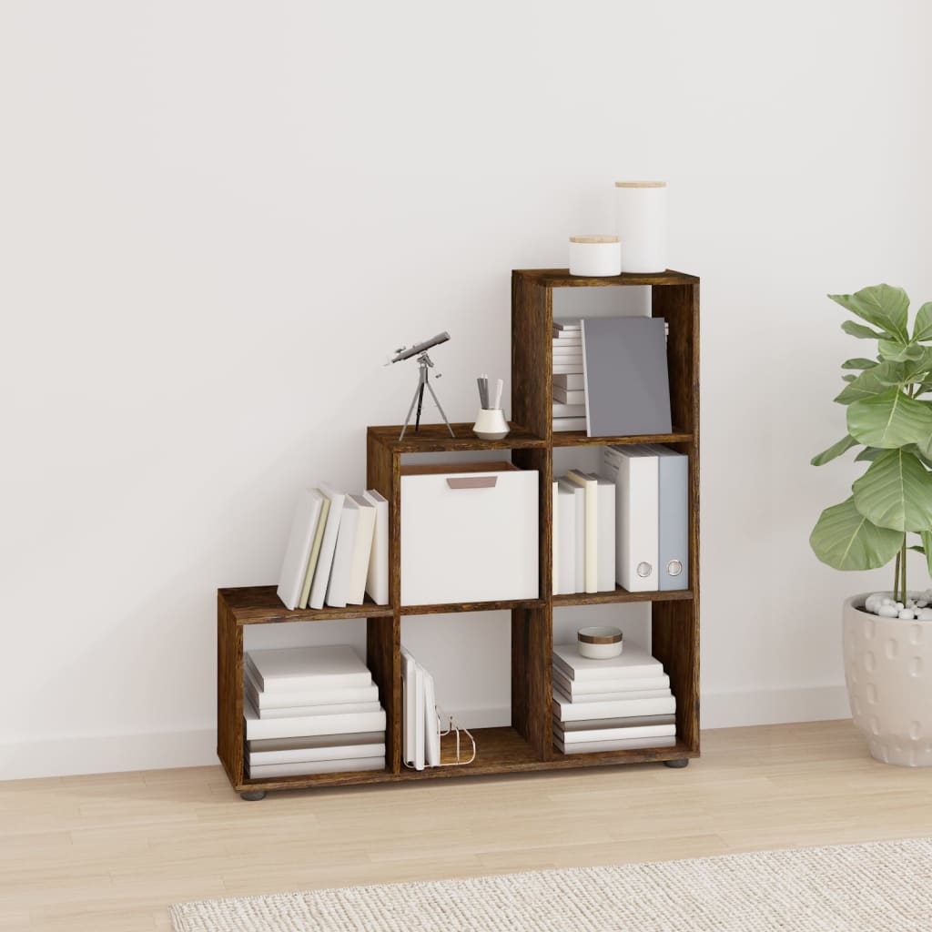 Bokhylle Røkt Eik 107 cm