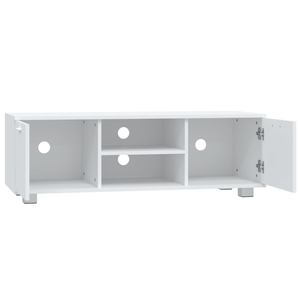 TV-Møbel Hvit TV-benk 120x40,5x35 cm