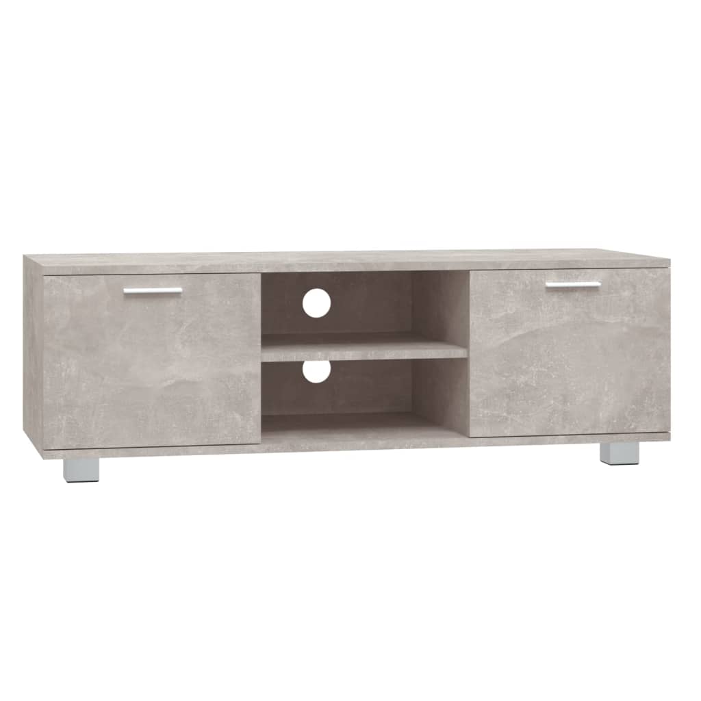 TV-Møbel Betonggrå TV-benk 120x40,5x35 cm
