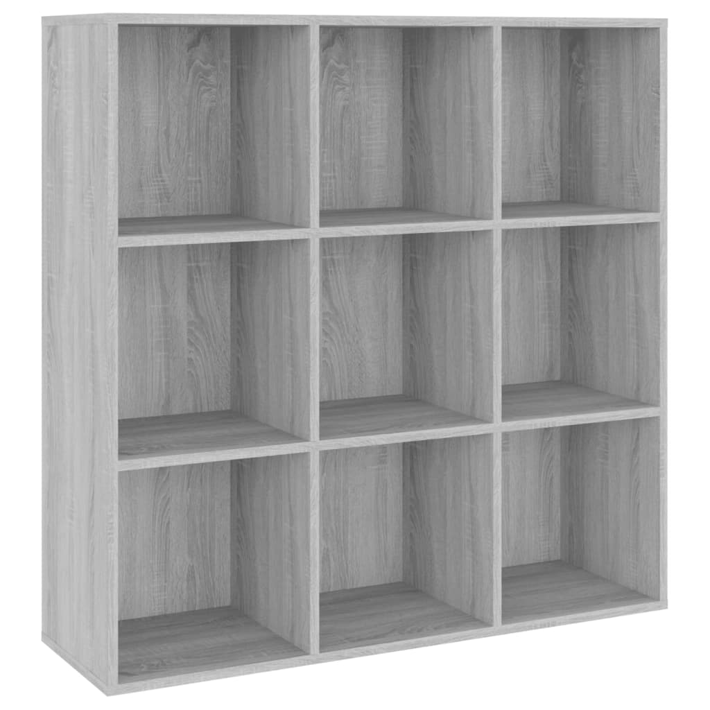 Bokhylle Sonoma Grå 98x29x97,5 cm