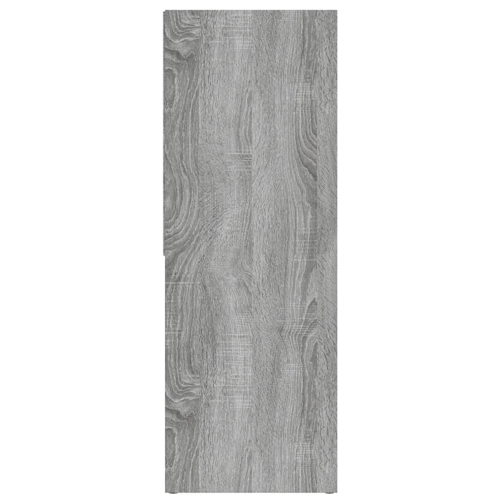 Bokhylle Sonoma Grå 67x24x161 cm