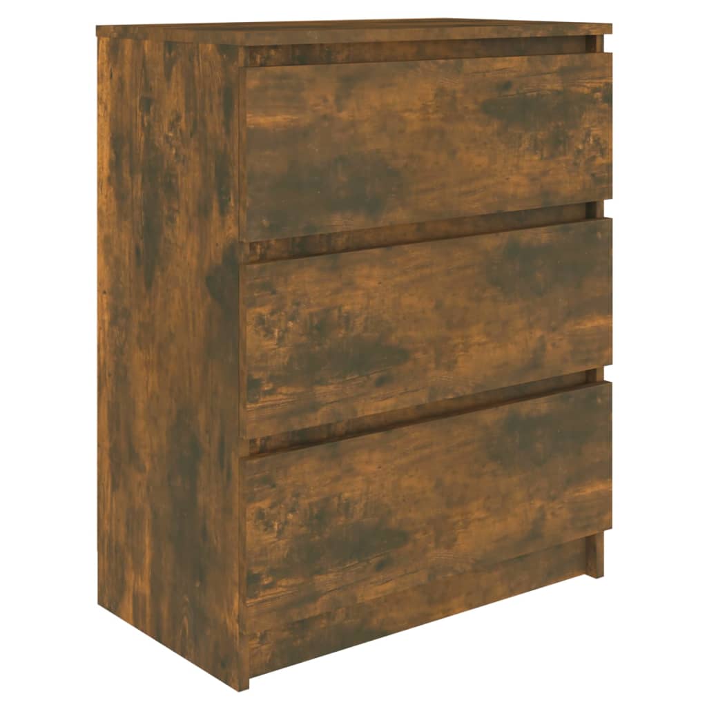 Kommode Røkt Eik 60x35x76 cm