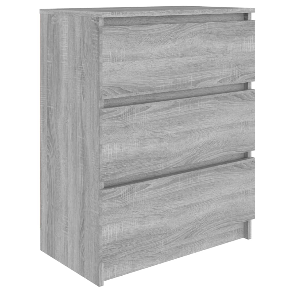 Kommode Sonoma Grå 60x35x76 cm