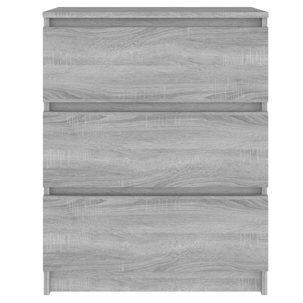 Kommode Sonoma Grå 60x35x76 cm
