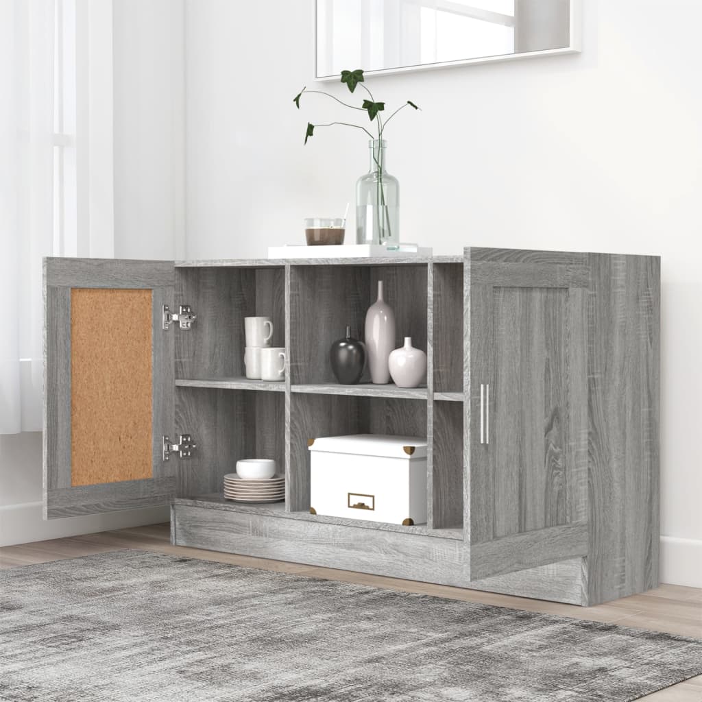 Kommode Sonoma Grå 120x30,5x70 cm