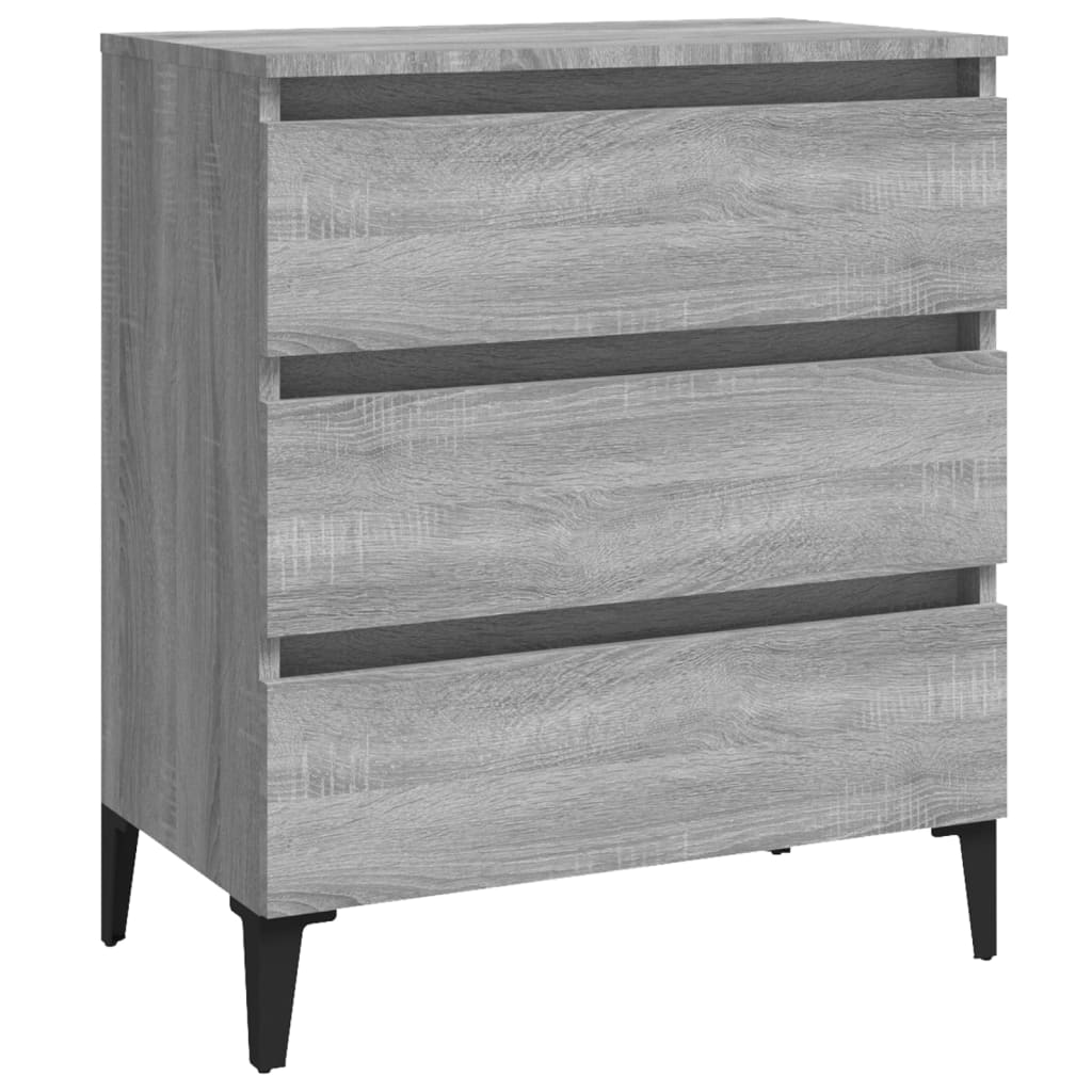 Kommode Sonoma Grå 60x35x69 cm