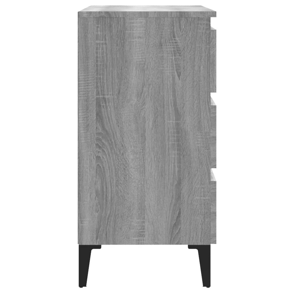 Kommode Sonoma Grå 60x35x69 cm