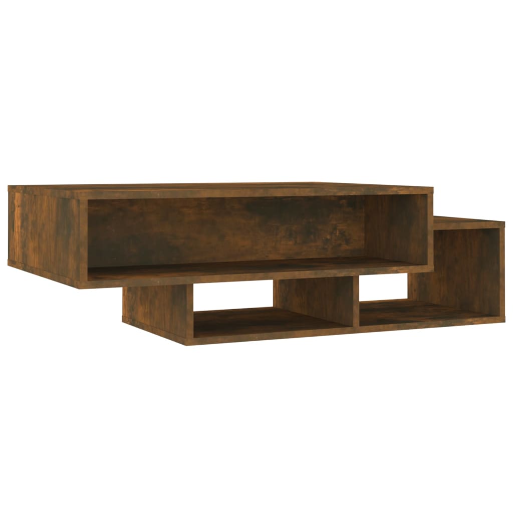 Salongbord Sofabord Røkt Eik 105x55x32 cm