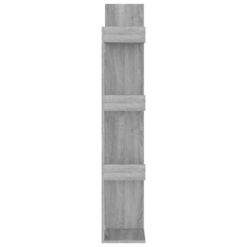 Bokhylle Sonoma Grå 48x25,5x140 cm Sonoma Grå