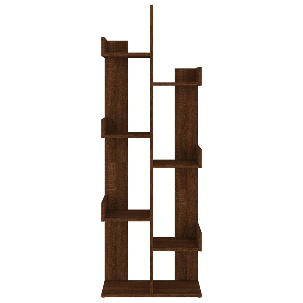 Bokhylle Brun Eik 48x25,5x140 cm Brun Eik