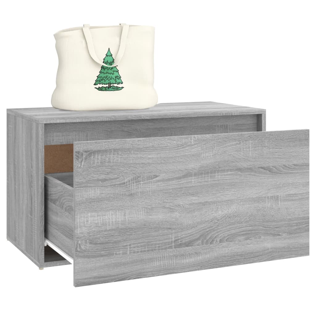 Sittebenk Gangbenk 80x40x45 cm Sonoma Grå