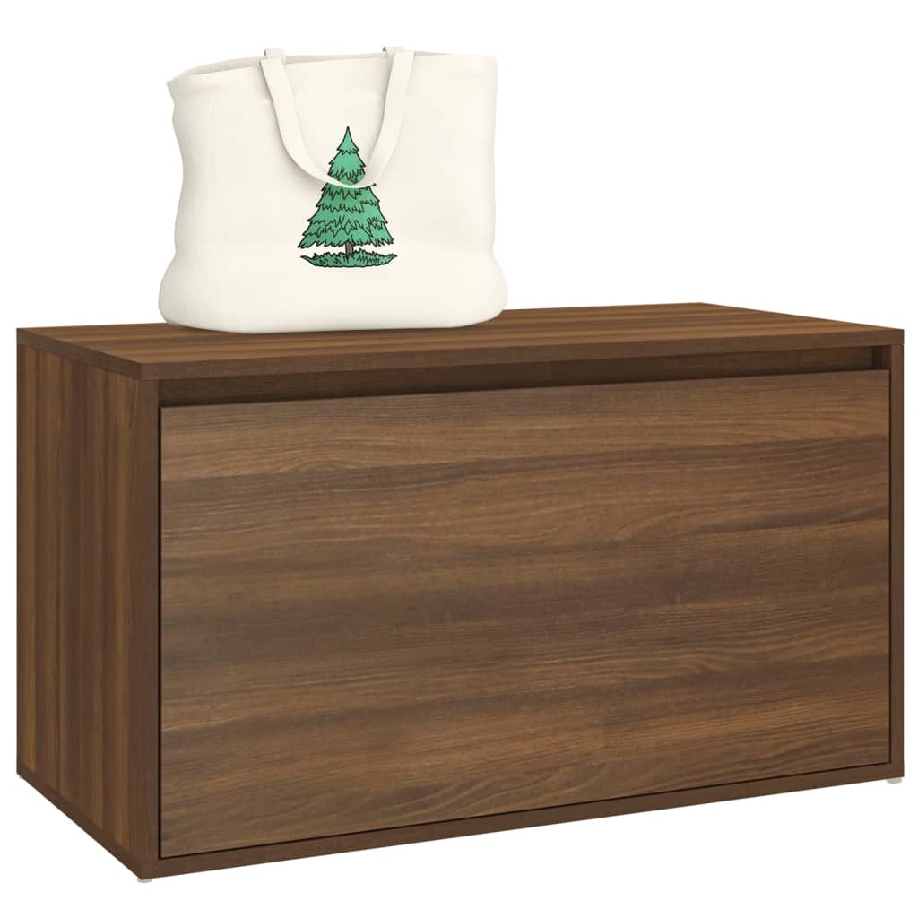 Sittebenk Gangbenk 80x40x45 cm Brun eik