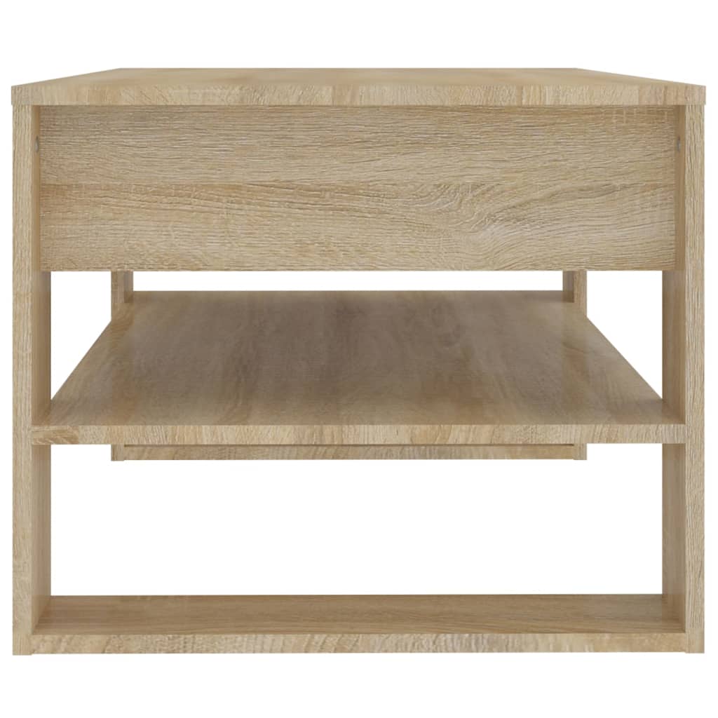 Salongbord Sofabord Sonoma Eik 102x55x45 cm
