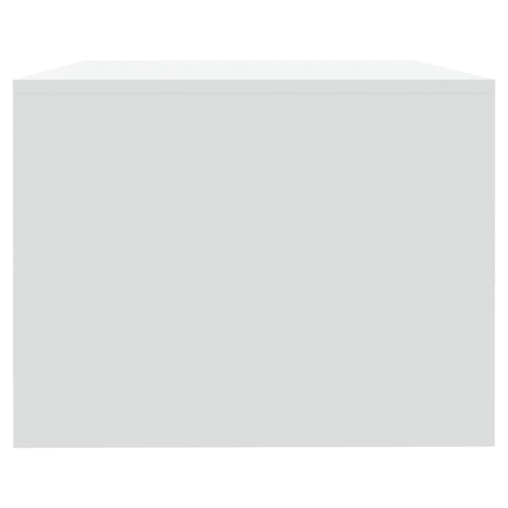 Salongbord Sofabord Hvit 102x55x42 cm
